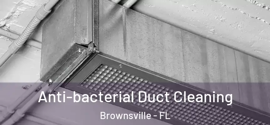 Anti-bacterial Duct Cleaning Brownsville - FL