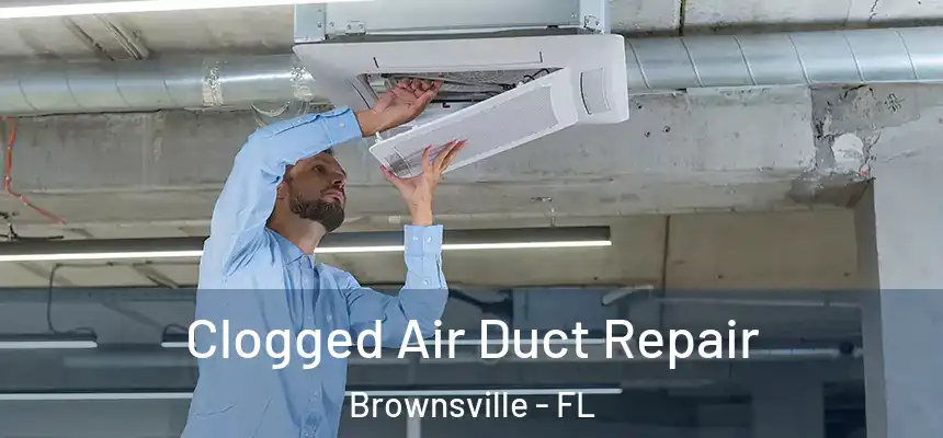 Clogged Air Duct Repair Brownsville - FL