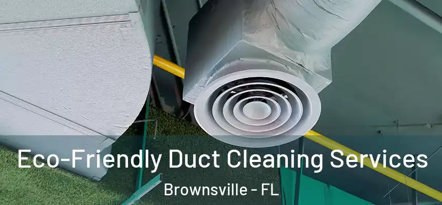 Eco-Friendly Duct Cleaning Services Brownsville - FL