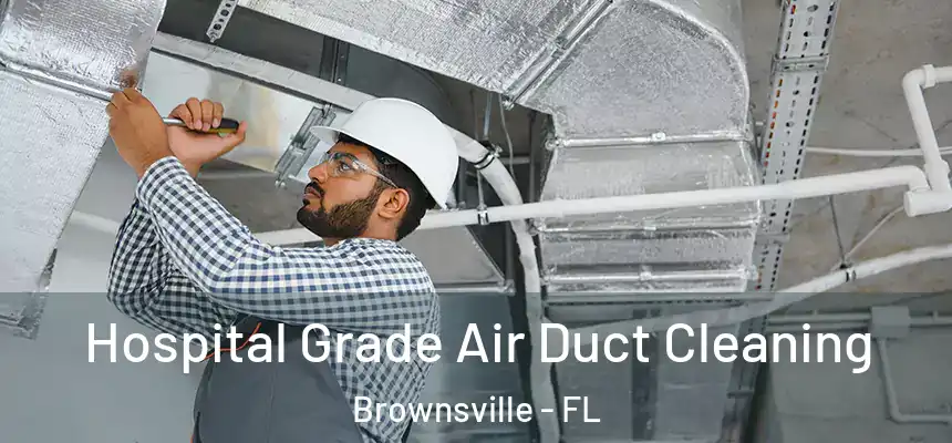 Hospital Grade Air Duct Cleaning Brownsville - FL