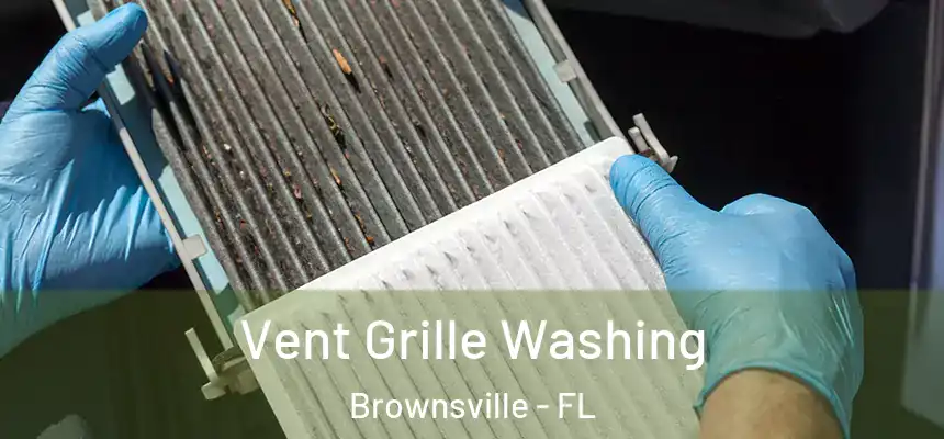 Vent Grille Washing Brownsville - FL
